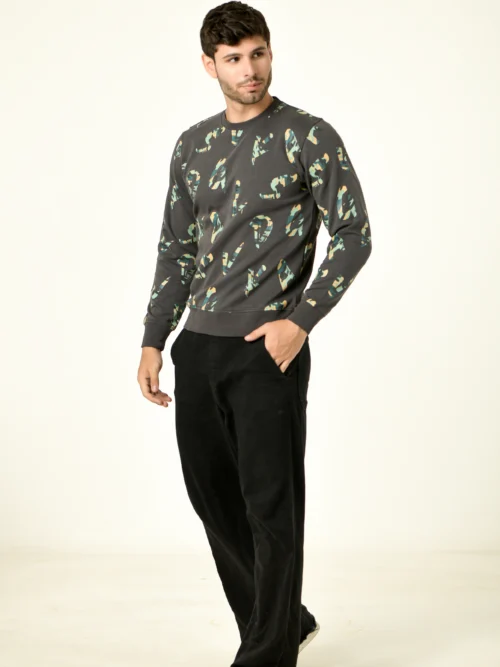 Full Sleeve Printed Sweatshirt
