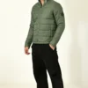 Men Solid Padded Jacket