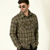 Men Checkered Tailored Jacket