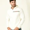 Men Regular Fit Zip-Front Hoodie