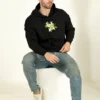 Men Full Sleeve Printed Hooded Sweatshirt