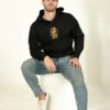 Full Sleeve Graphic Print Hooded Sweatshirt