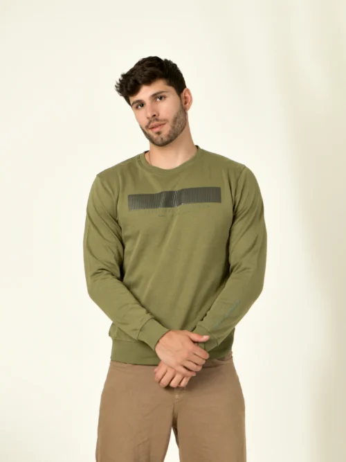 Men Full Sleeve Printed Sweatshirt