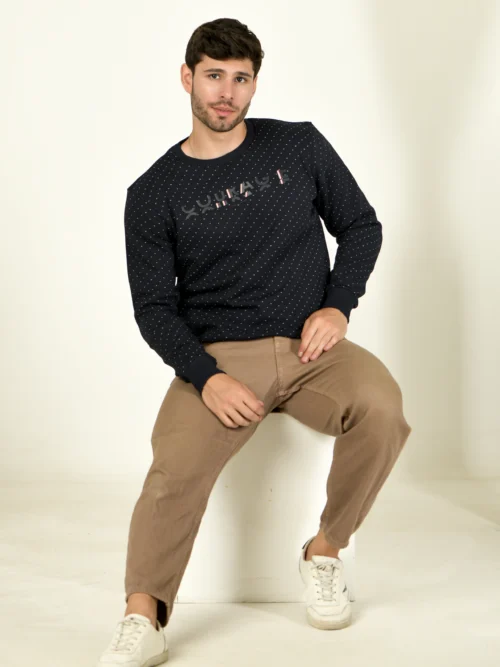 Men Full Sleeve Printed Sweatshirt