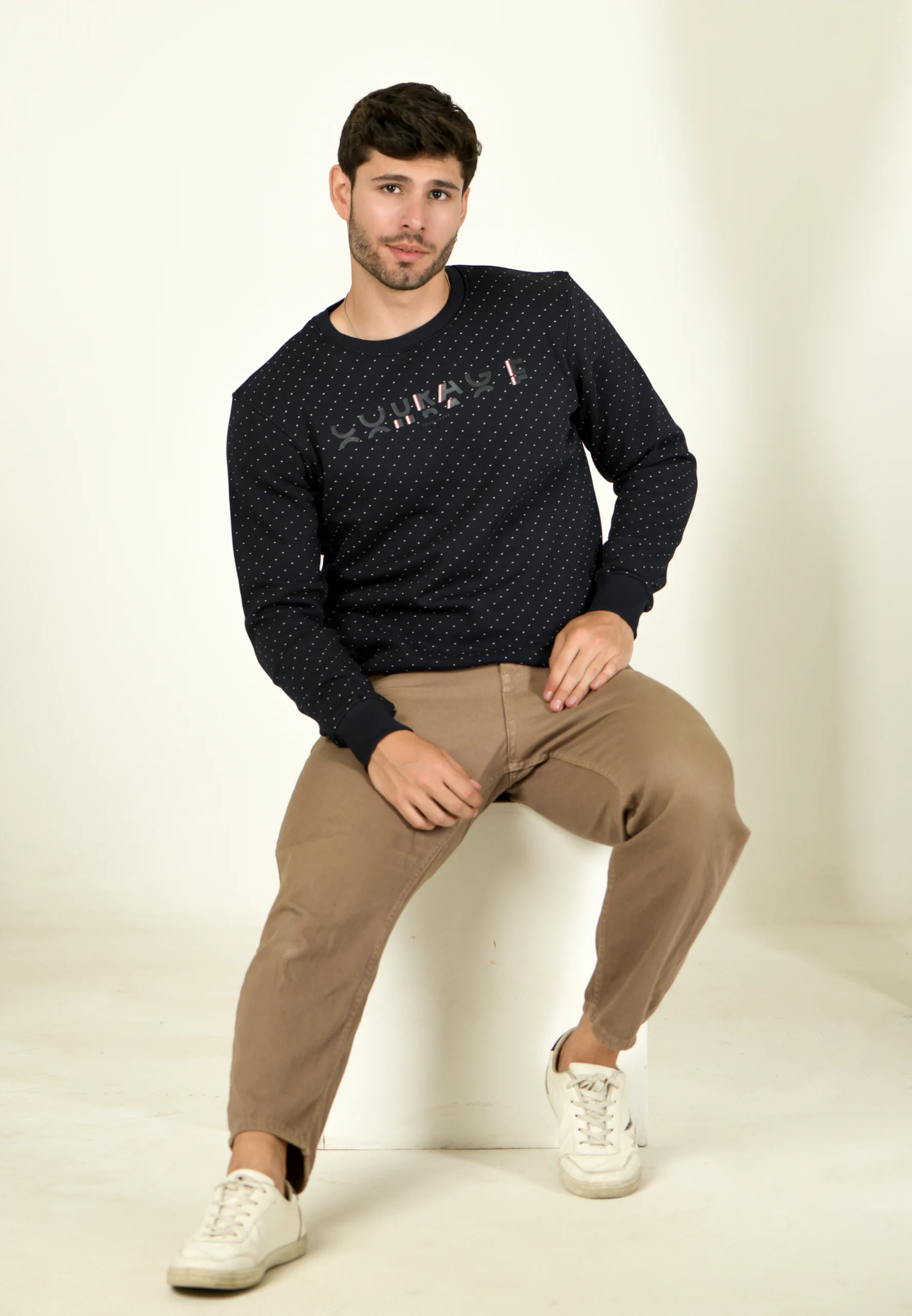 Men Full Sleeve Printed Sweatshirt