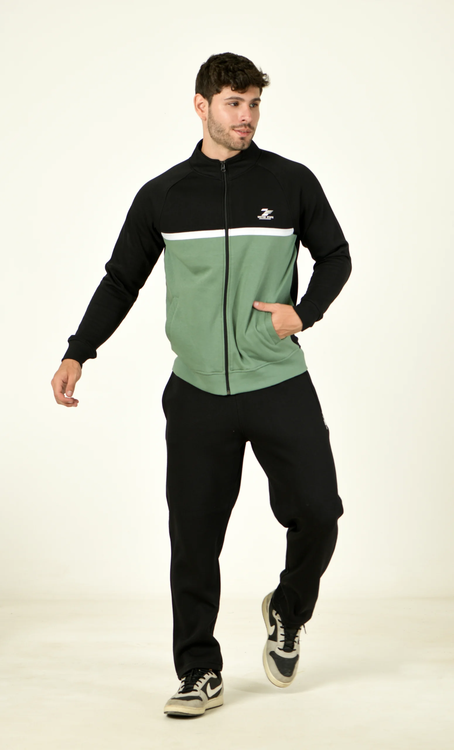 Striped Men Track Suit